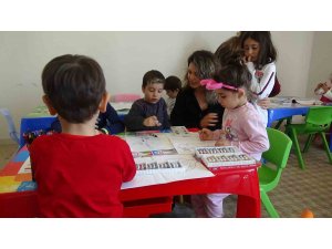 Depremzede öğrenciler için devlet-özel sektör iş birliği ile anaokulu kuruldu