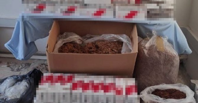 Manisa’da 8 ayrı adrese kaçak tütün operasyonu