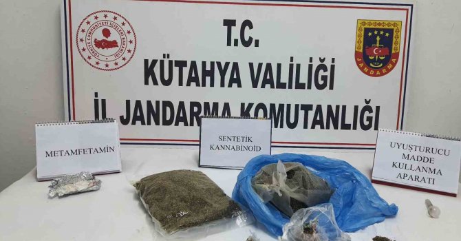 Kütahya’da uyuşturucu madde operasyonları