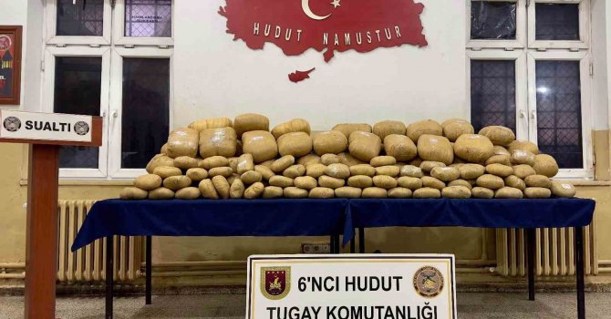 Van’daki arama tarama faaliyetinde 486 kilogram uyuşturucu madde ele geçirildi