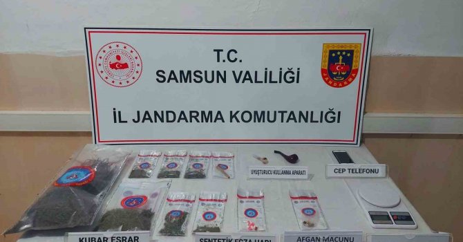 Samsun’da uyuşturucu operasyonu: 3 gözaltı