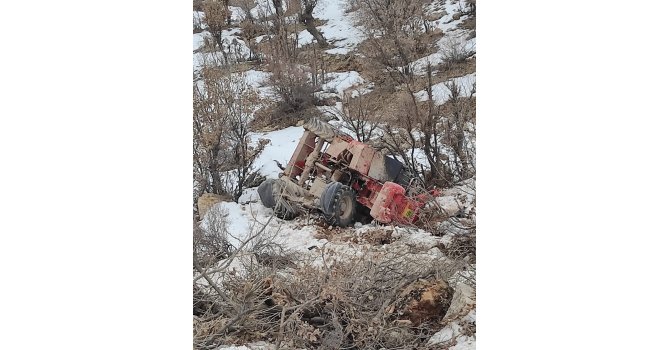 Siirt’te iş makinesi devrildi: 1 ölü