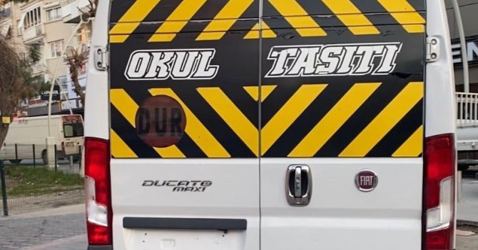 Okul servisi şoförü torbacı çıktı