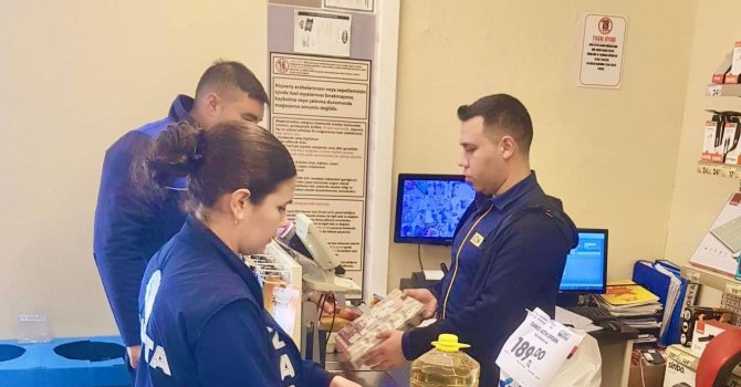 Didim’de zincir marketler denetleniyor