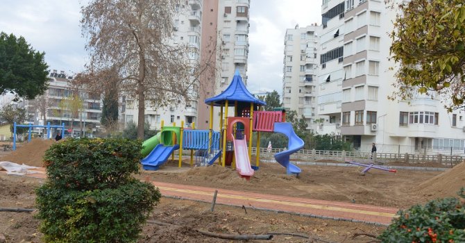 Park alanı yenileniyor