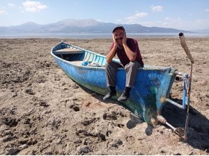 Eğirdir Gölü’nün su kotu gözle görülür şekilde düştü