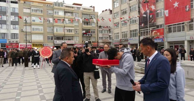 Atatürk’ün Burdur’a gelişinin 93. yılı törenle kutlandı