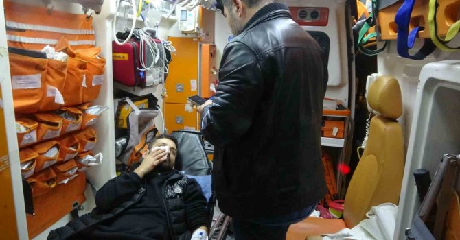 Evinde yattığı sırada ağzından tabanca ile vuruldu