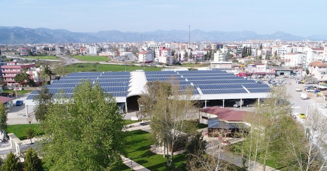 Kendi elektriğini üreten Döşemealtı Belediyesi GES Projesi ile örnek oldu