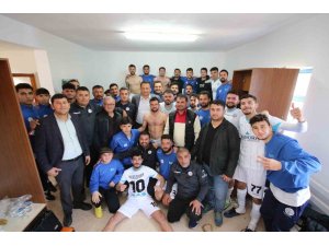 Derbinin kazananı Kaş Belediye Spor oldu
