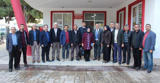 Kumlucalı muhtarların sorun ve talepleri dinlendi