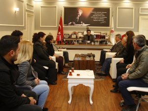 CHP İlçe örgütünden Başkan Genç'e ziyaret