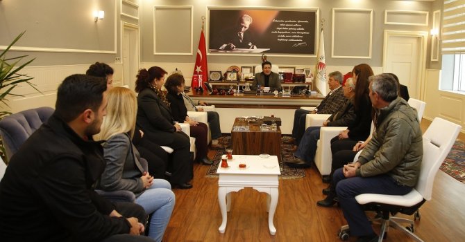 CHP İlçe örgütünden Başkan Genç'e ziyaret