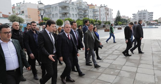 Başkan Böcek Demre’de