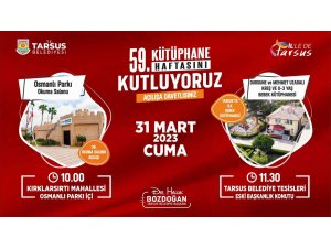Tarsus Belediyesinden kreş, okuma salonu ve kütüphane