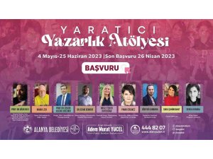 Alanya Belediyesi Yazarlık Atölyesi başvuruları başladı