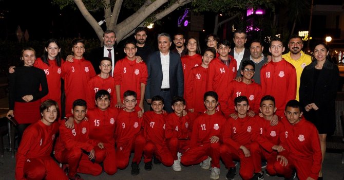 Şampiyonluğu kutladılar