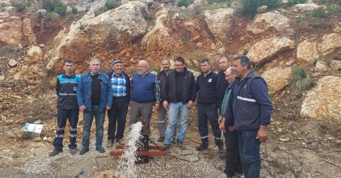 Gündoğmuş Güneycik içme suyuna kavuştu
