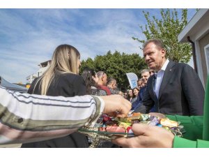 Başkan Seçer, personeliyle bayramlaştı