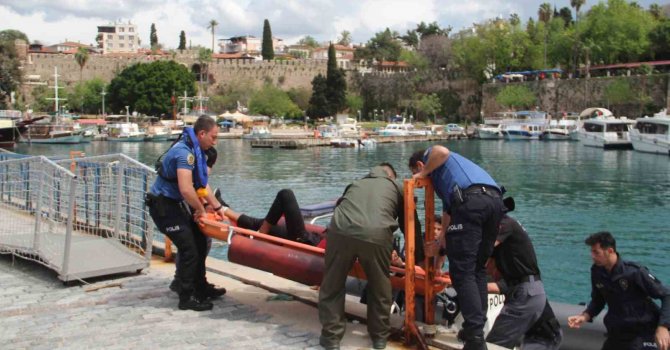 Falezlerde manzara keyfinin sonu hastanede bitti