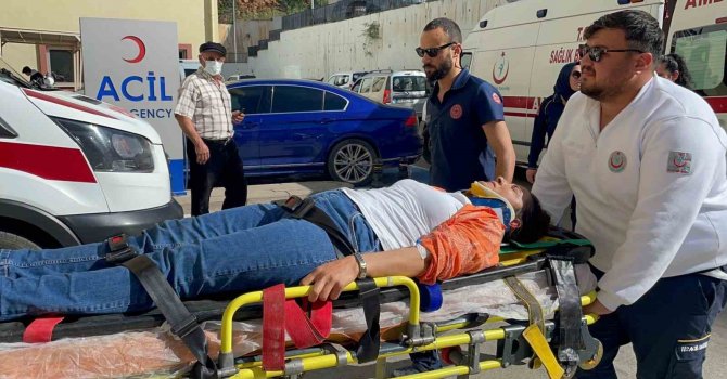 Gazipaşa’da trafik kazası: 1 yaralı