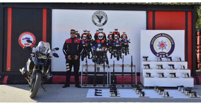 Adana’da 145 ruhsatsız silah ele geçirildi