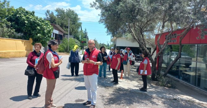 KONYAALTI PARTİ EMEKÇİLERİ YORULMAK BİLMİYOR