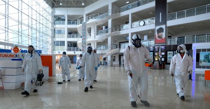 Muratpaşa Belediyesi'nde sıkı önlemler