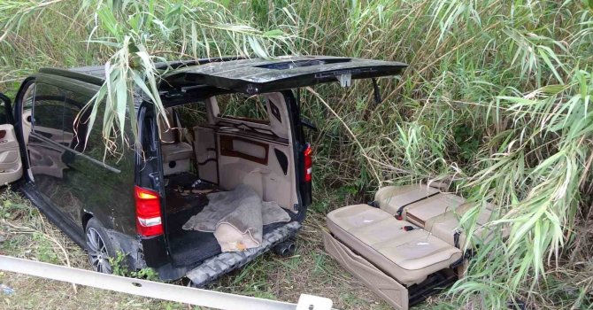 Manavgat’ta VİP kaza, 4 Alman turist yaralandı