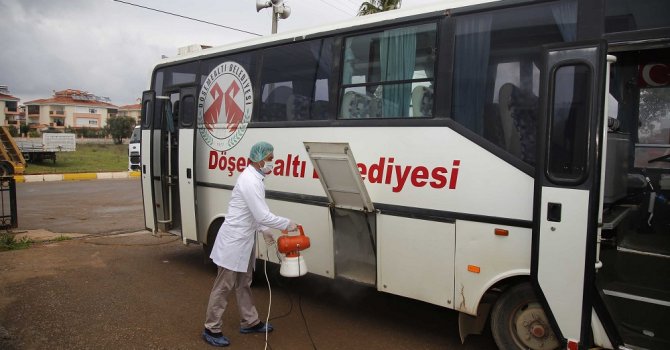 Döşemealtı Belediyesi Corona virüse karşı önlemlerini artırdı