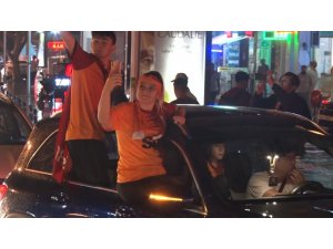 Antalya’da şampiyonluk konvoyu