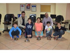 Alanya ATABEM’den bir ilk Bluetooth kontrollü araba projesi