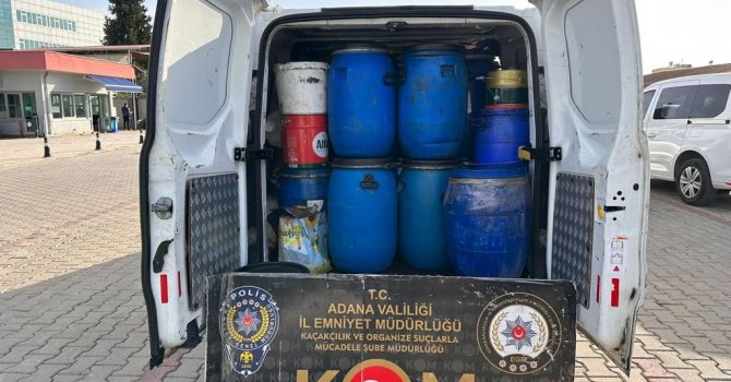 49 bin litre sahte akaryakıt ele geçirildi, bir şüpheli tutuklandı
