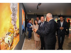 Vali Pehlivan, Arnica Arrland 1. Sanat Çalıştayı Sergisine katıldı