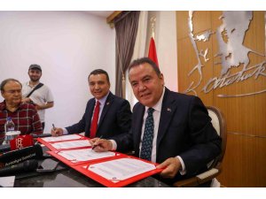 Büyükşehir Belediyesi ile AGC arasında sosyal tesis projesi protokolü