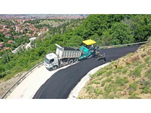 Kirazlıdere ile Andık Deresi bölgesi arasına asfalt yol