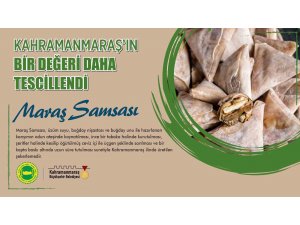 Maraş Samsası coğrafi işaretle tescillendi