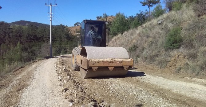 Alanya Aliefendi yoluna bakım