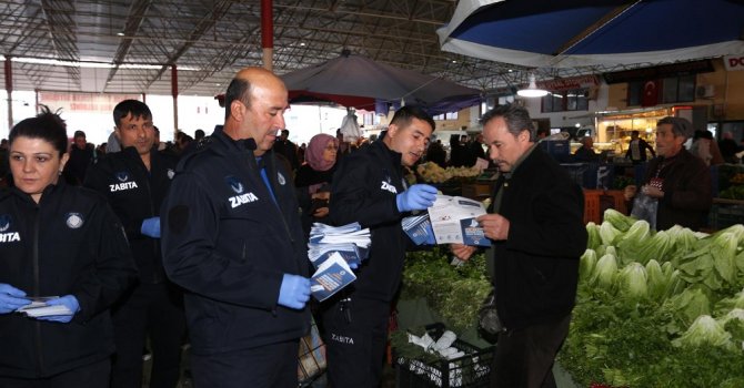 Kepez’in Zabıtaları’ndan “14 Kural” broşürü