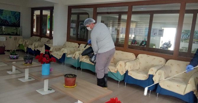 Büyükşehir huzurevinde önlemleri artırdı