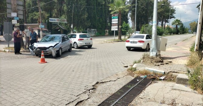 Osmaniye’de trafik kazası: 1 yaralı