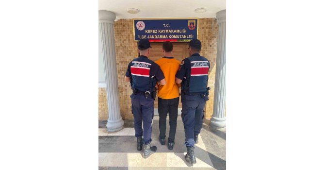 14 yıl hapis cezası bulunan şahıs arkadaşına ait evde yakalandı