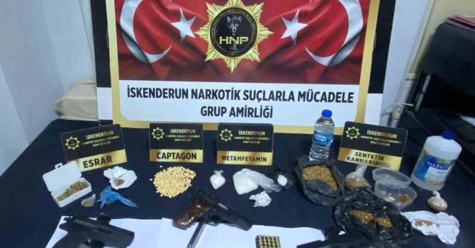 Hatay’da asayiş operasyonlarında 15 şüpheli yakalandı, 10’u tutuklandı