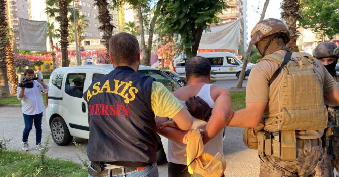 Mersin merkezli 5 ilde organize suç örgütüne operasyon: 25 gözaltı