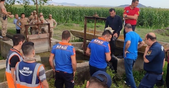 2 gündür kayıp adamın cesedi sulama kanalında bulundu