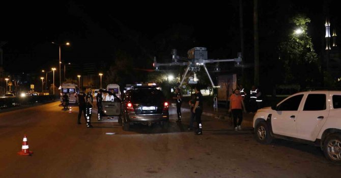 Adana’da hava destekli, 1739 polisle “Huzur ve Güven” uygulaması