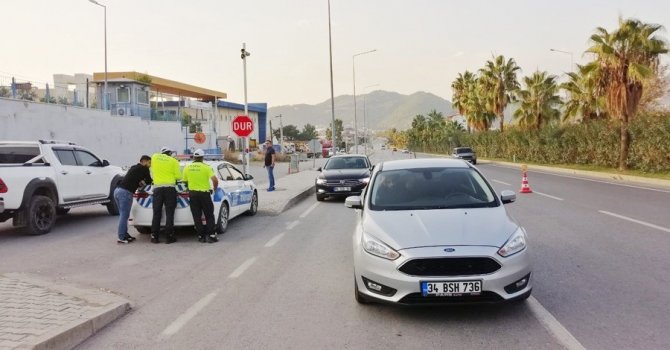 Gazipaşa’da trafikte bayram denetimi