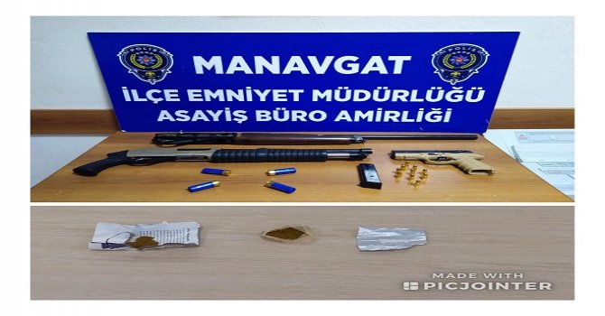 Şehir magandaları Manavgat'ta yakalandı
