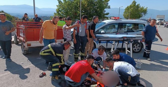 Hatay’da pat pat kazası: 5 yaralı