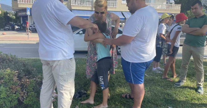 Polonyalı sürücü Rus çocuğa çarptı: 1 yaralı